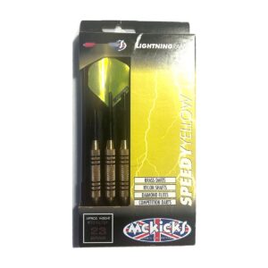McKicks Lightning Speedy Yellow Brass Steeltip 23 gram