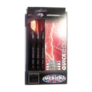 McKicks Lightning Quick Reds 80% Steeltip 24 gram