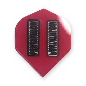 McKicks Pentathlon Flight Std - Clear Red