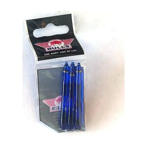Bull's Nylon Glowlite Shafts – Blauw – Medium