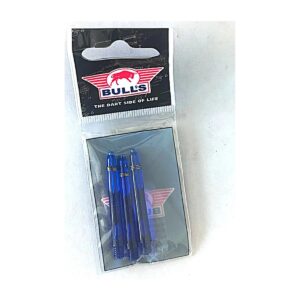 Bull's Nylon Glowlite Shafts – Blauw – Short