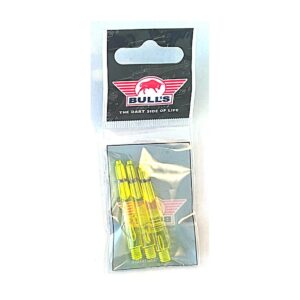 Bull's Nylon Glowlite Shafts – Geel – Short