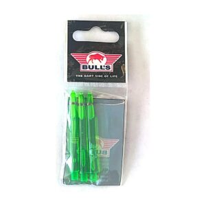 Bull's Nylon Glowlite Shafts – Groen – Medium