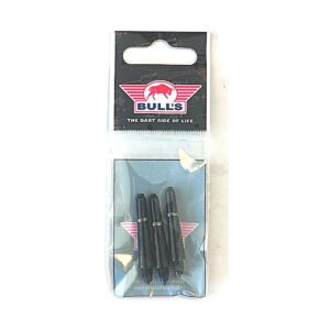 Bull's Nylon Shafts – Zwart – Short