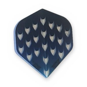 BULL'S sharkskin flight blauw dart flights