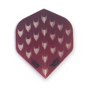 BULL'S sharkskin flight rood dart flights