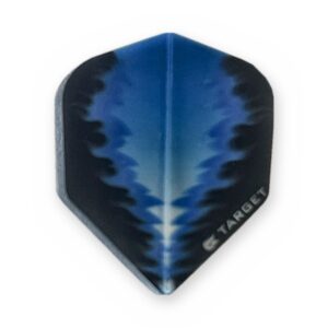 Target Flights Blauw/Zwart dart flights