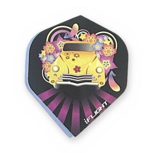 McKicks i-Flight Flower Power Car dart flights